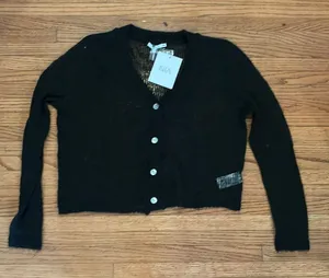 Nia cardigan Black Size XS thumbnail 1