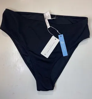 Cupshe NWT‎ Women’s Black Bikini Bottom High-Cut Swimwear Size M thumbnail 1
