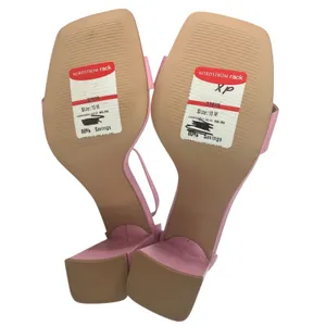 Steve Madden Tiaa Pink Leather Block Heel Square Toe Ankle Strap Sandals Sz‎ 10M thumbnail 11