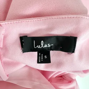 NEW Lulus Confident Cutie Light Pink Tie Back Sleeveless Mini Dress Party Small thumbnail 11