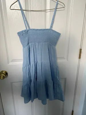Amazon Blue mini dress  thumbnail 2