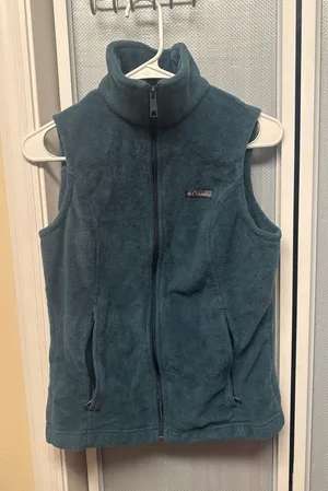 Columbia Women's Benton Springs Full Zip Fleece Vest, Size M thumbnail 1