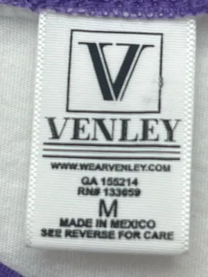 Venley K-State Wildcats Women’s Colorblock Logo Long Sleeve V-Neck Shirt Medium thumbnail 7
