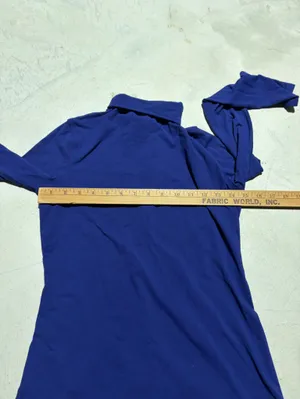Lululemon layer me Blue Long Sleeve Turtleneck Top thumbnail 4