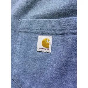 Carhartt Women's Blue Loose Fit Pocket Tee Sz M(8-10) (f5) thumbnail 7