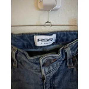 RSQ Womens Low Rise Flare Jeans Size 25 Medium Wash Denim Blue Pants thumbnail 6