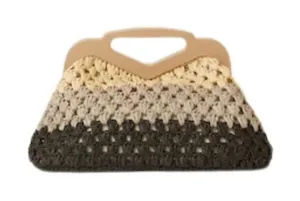 NWOT BTB Los Angeles Nadia crochet clutch bag thumbnail 1