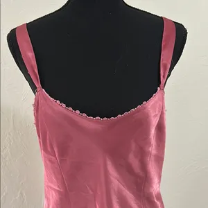 Morgan Taylor Pink Silky Nightgown thumbnail 5