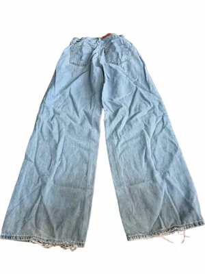 Levi's Light Blue Wide-Leg High-Rise Jeans thumbnail 2