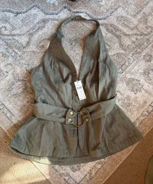 Anthropologie halter top thumbnail 1