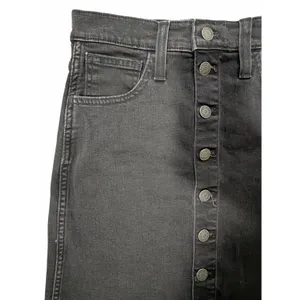 Madewell Denim A-line Mini Skirt Black Women's‎ Size 25 thumbnail 7