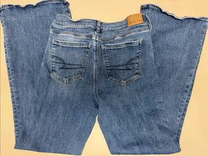 American Eagle Low Rise Flare Size 4 Short thumbnail 6