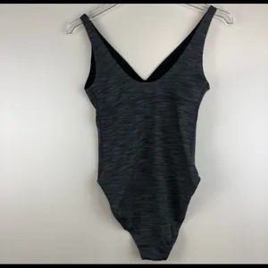 Outdoor Voices Freeform Leotard Bodysuit Grey S thumbnail 6