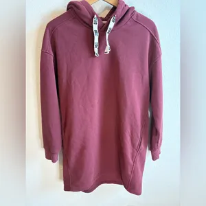 UGG Hoodie Dress Burgundy Red Size Medium thumbnail 2