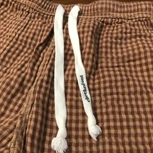 Aerie Checked Out Soft Gauze Sleep Shorts thumbnail 7