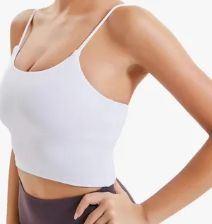 Lemedy Women Sports Bra Fitness Workout Running Shirt Yoga Tank Top thumbnail 1