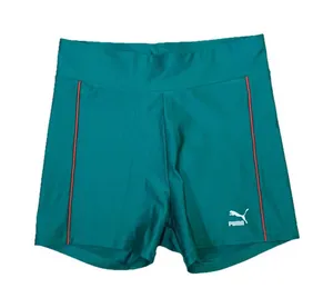 Puma Select‎ Green High Rise Biker Shorts Athletic Activewear Medium thumbnail 1