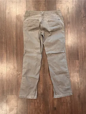 Kuhl Women’s Size 12 Hiking Pants Khaki Outdoor Cargo Trail Nylon Activewear thumbnail 6