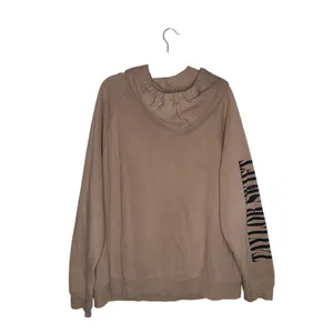 Taylor Swift The Eras Tour Hoodie Women XL Taupe Excellent Graphic Concert Merch thumbnail 4