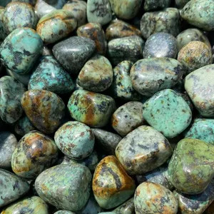 African Green Turquoise Bracelet 7”- 8” thumbnail 9