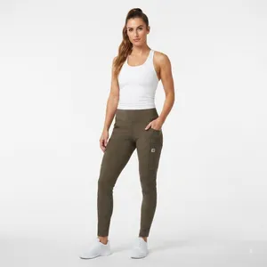 Carhartt Force Utility Leggings Olive Green Pocket Fitted Pants Size S (4-6) thumbnail 14