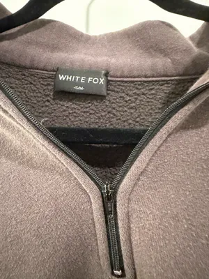 White Fox Quarter-Zip Sweatshirt thumbnail 3