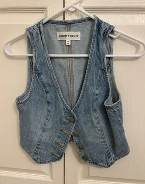 Aritzia Denim Forum vest thumbnail 1