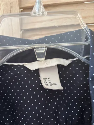 H&M Blouse with White Polka Dots 10 thumbnail 3