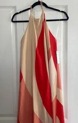 NWT Halter Shift Maxi Dress thumbnail 2