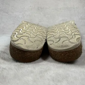 Birkenstock Arizona Shiny Snake Cream Iridescent Sandals Womens 39N EU 8-8.5 US thumbnail 9