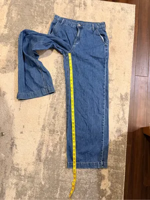 Biltmore Classic Wide-Leg Blue Denim Jeans - Women thumbnail 6