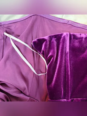 LULUS Glamorous Celebrations Dark Purple Velvet Strapless Tulip Dress, XL thumbnail 10