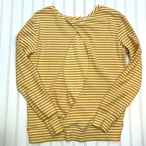 Melrose and Market striped open back top thumbnail 5