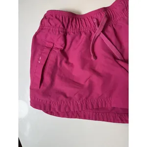 Nike Sportswear Women's Pink Woven Drawstring Shorts Size‎ M thumbnail 4