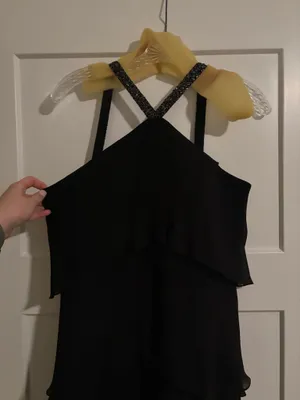 black formal dress Size 8 thumbnail 3