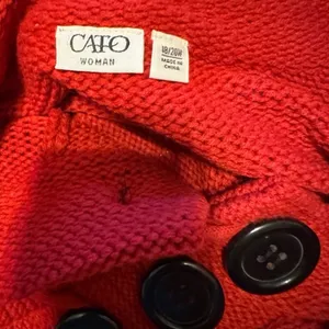 Cato Woman Acrylic‎ Cardigan Sweater thumbnail 5