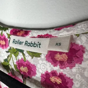 Roller Rabbit Floral Midi Dress Size XS thumbnail 5