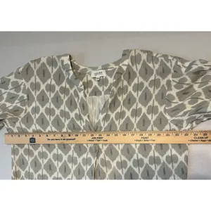 Talbots Haven Well Within 100% Organic Cotton Gauzy Lightwght Lounge Top Size M thumbnail 7