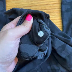 Lululemon Align Pant in dark gray camo print size 14 tall thumbnail 5