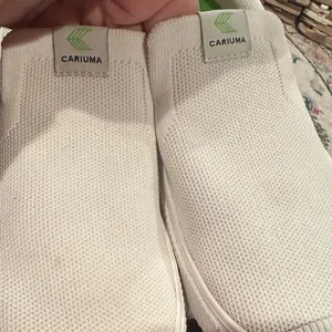 Cariuma IBI Knit White Neutral Slip-On Casual Summer Comfy Sneakers 7.5 thumbnail 10