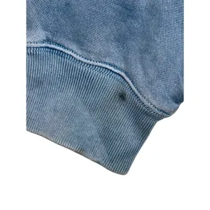 Abercrombie & Fitch Soft AF Max Essential Blue Full Zip Hoodie Sweatshirt Size L thumbnail 6