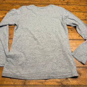 Russell Athletic University of Wisconsin Badgers Gray Long Sleeve Shirt Womens L thumbnail 4