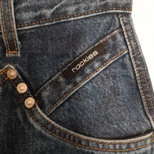 Rockies 27x27 Womens High Rise Rodeo Cowgirl Western Cotton Dark Denim Jeans thumbnail 3
