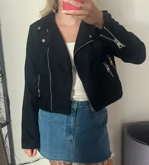 Levi’s Faux Suede Moto Jacket thumbnail 1