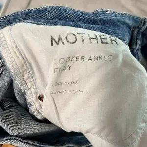 Mother Denim Looker Ankle Fray Jeans‎ in Clear as Day Size 25 thumbnail 9