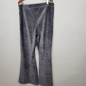 Aerie Gray Ribbed Leggings thumbnail 4