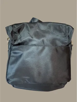 Valentino Black Nylon Crossbody Bag with Gold Hardware thumbnail 3