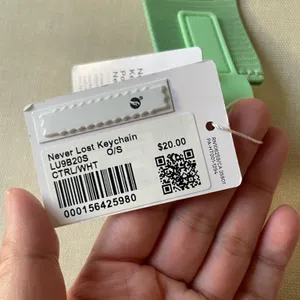 Lululemon Never Lost Keychain - Citra Lime/White thumbnail 4