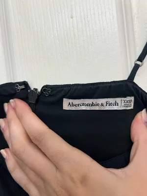 Abercrombie & fitch crinkle shift mini dress thumbnail 4