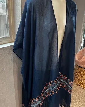 Woven Heart Kimono Cardigan Size S/M thumbnail 6